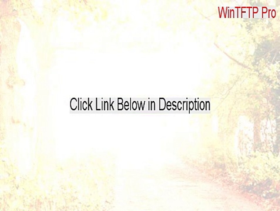 WinTFTP Pro Serial [Download Now]