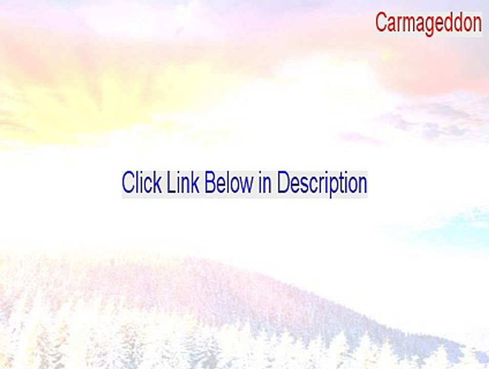Carmageddon Keygen - Instant Download (2015)