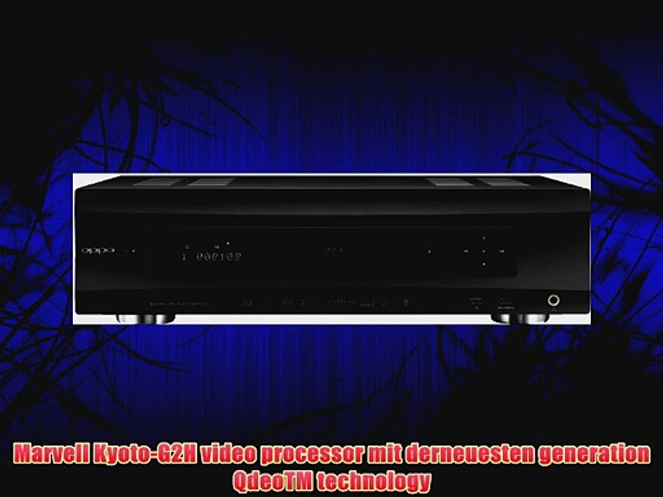 OPPO BDP-105EU 3D Blu-Ray Player Qdeo 4K