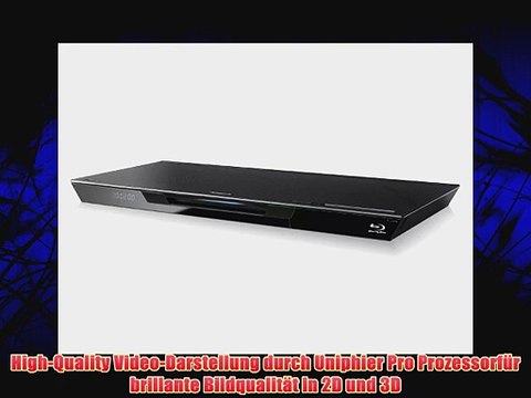 Panasonic DMP-BDT320EG 3D Blu-ray Player (2D/3D-Konvertierung WLAN DLNA iPhone/Android-steuerbar)