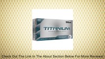 New Wilson Golf Titanium Straight Distance Golf Ball 18-Ball Pack Review