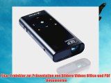 Aiptek PocketCinema V60 DLP-Projektor (VGA 1000:1 Kontrast 50 ANSI Lumen 640 x 480 Pixel 2GB