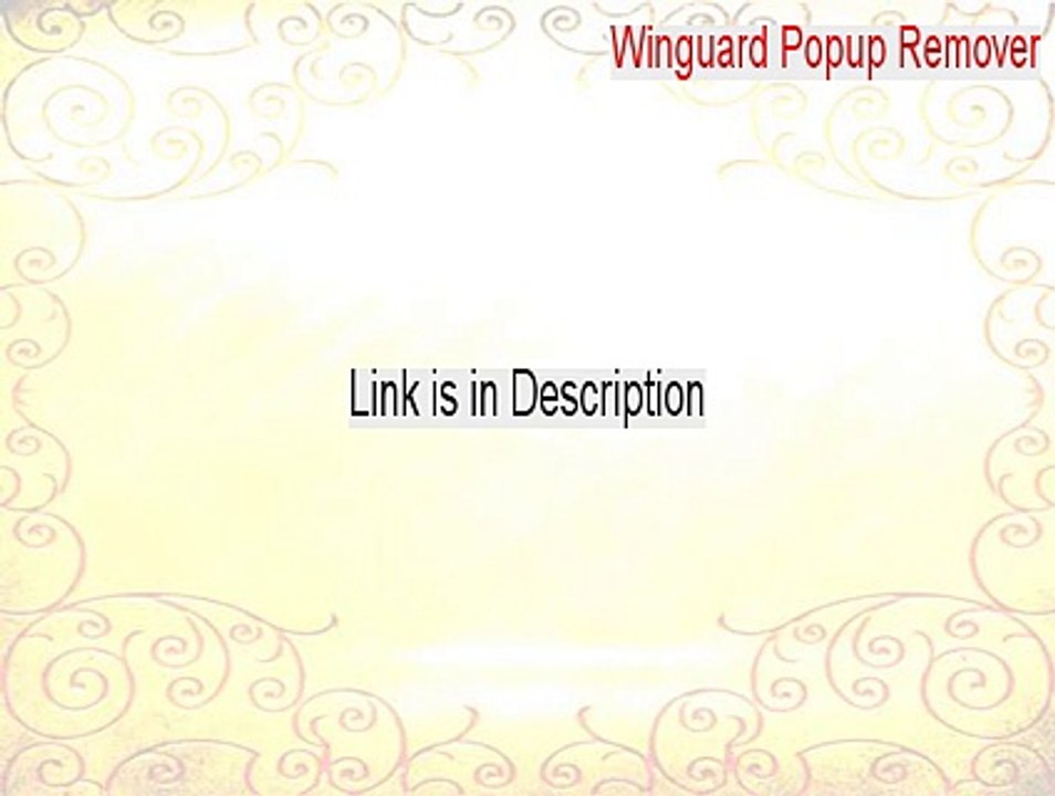 Winguard Popup Remover Key Gen (Legit Download 2015)