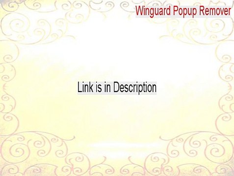 Winguard Popup Remover Key Gen (Legit Download 2015)