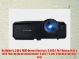 ViewSonic Pro8200 DLP-Projektor (Full HD 1920 x 1080 HDMI 1.3 VGA Kontrast 3.000:1 2000 ANSI