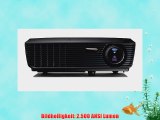 Sanyo PDG DSU 30 DLP-Projektor (Kontrast 2200:1 2500 ANSI Lumen SVGA 800 x 600) schwarz