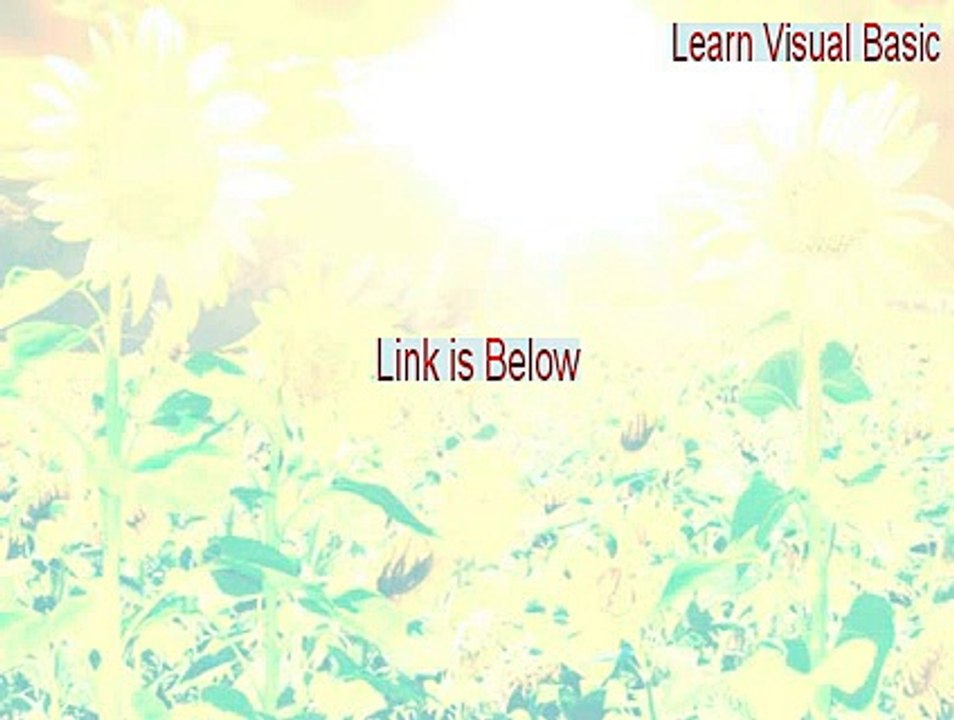 Learn Visual Basic .NET Keygen (learn visual basic pdf 2015)