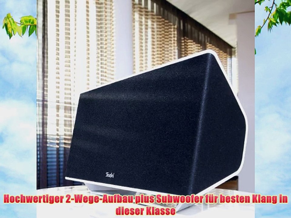 Teufel iTeufel Air Blue - HiFi-Stereo-Speaker mit Spotify Connect Bluetooth und Apple AirPlay