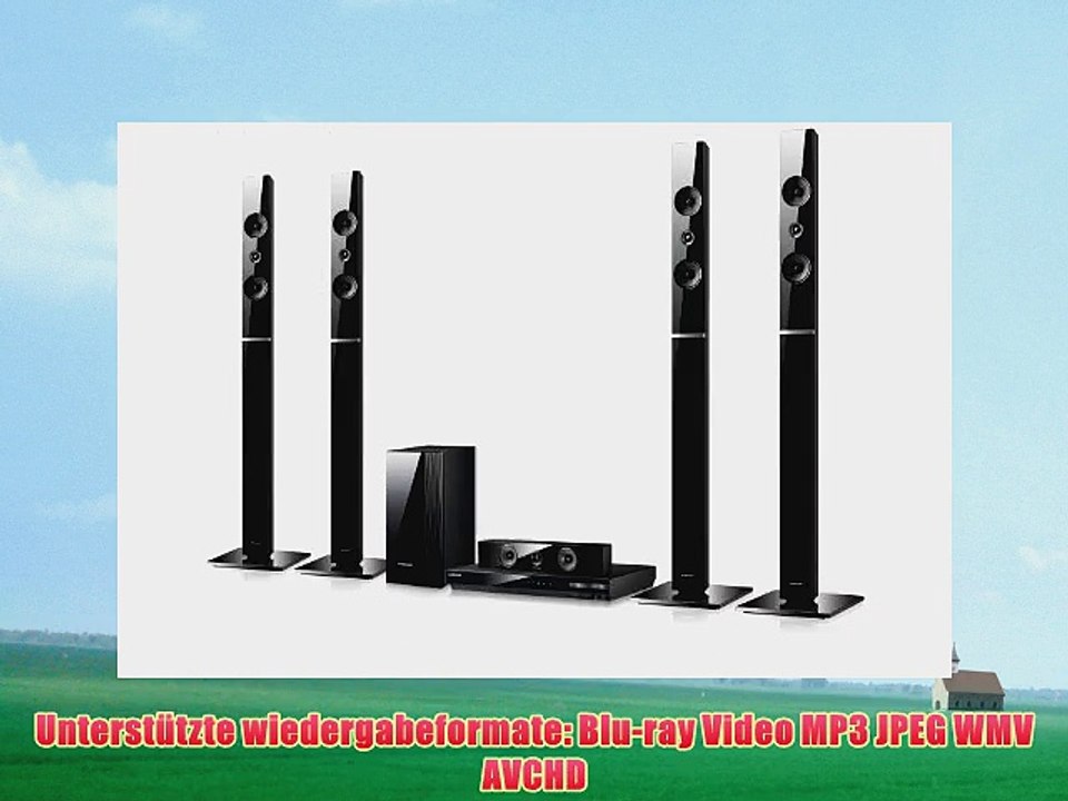 Samsung HT-E5550 5.1 3D-Blu-ray-Heimkinosystem (1000 Watt WLAN) schwarz