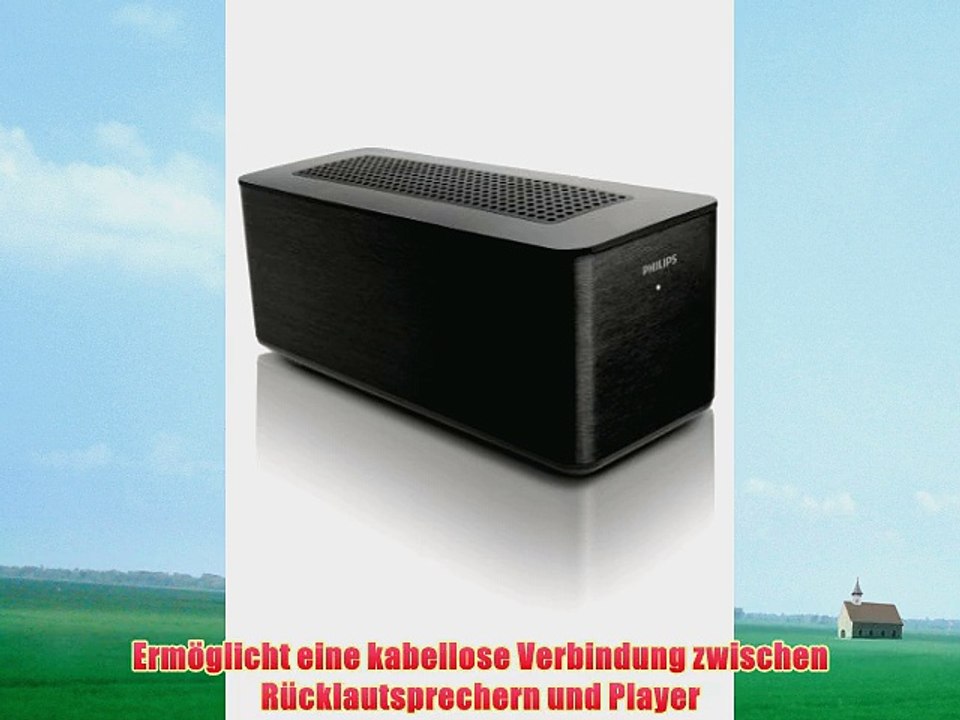 Philips RWSS9512/00 Wireless-Modul f?r R?cklautsprecher mit 5.1 Heimkinosystem HTB9550 (300