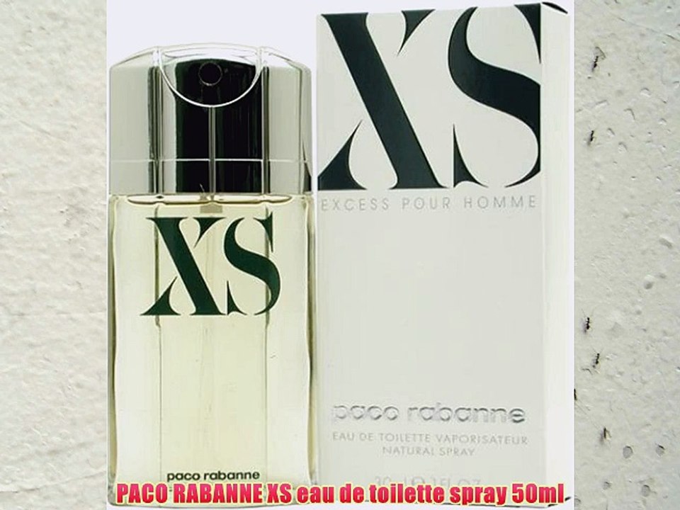 PACO RABANNE XS eau de toilette spray 50ml