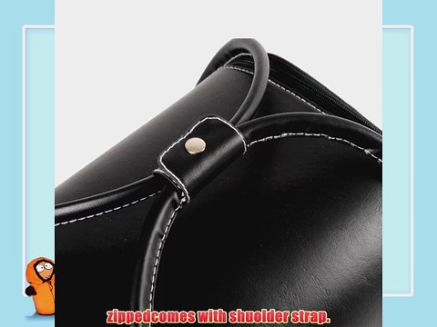 Black Soft Portable Beauty Cosmetic Make up Vanity Case/Box