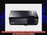 BenQ SP840 DLP Projektor (4000 ANSI Lumen 3000:1 Kontrast 1920 x 1080 Pixel) schwarz