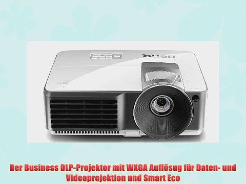 BenQ MW712 DLP-Projektor (Kontrast 10000:1 3200 ANSI Lumen WXGA 1280 x 800 Pixel HDMI Smart