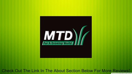 Mtd Part # 935-0199A, Bumper-Rubber Review