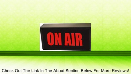 TSC Studio Warning Light - "ON AIR", 110VAC Hard-Wired Review