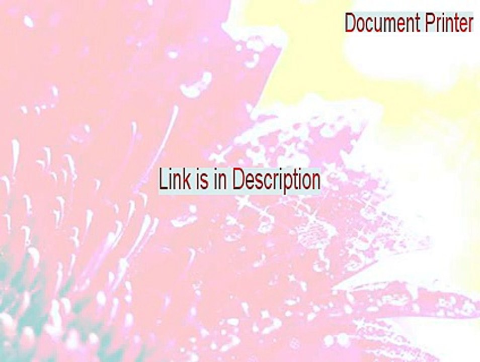 Document Printer (docPrint) Cracked - Download Here 2015
