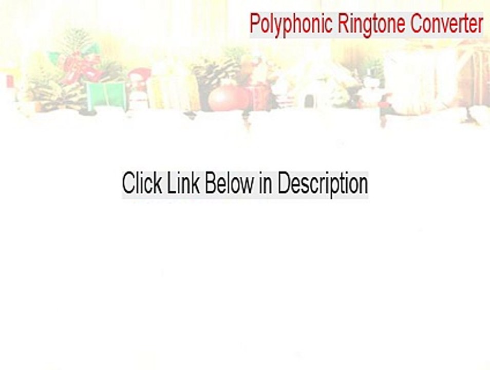 Polyphonic Ringtone Converter Download Free - Download Now [2015]