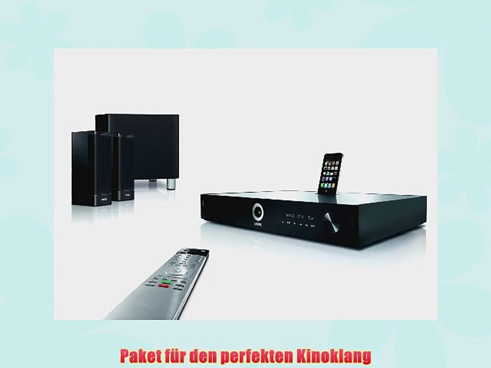 Loewe 50213L00 Home Cinema Set 2.1 3D-Blu-ray-Heimkinosystem Aluminium/schwarz
