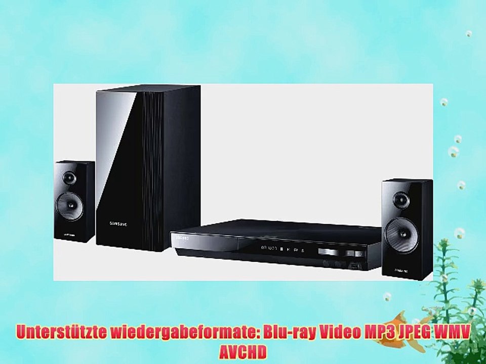 Samsung HT-E5200 2.1 3D-Blu-ray-Heimkinosystem (500 Watt WLAN 3D Sound Plus) schwarz