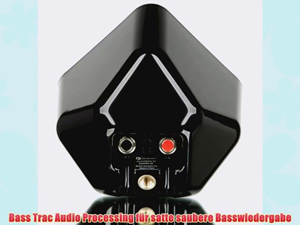 Boston acoustics soundwarexs 5.1 se heimkinosystem (subwoofer 100 watt basstrac) hochglanz