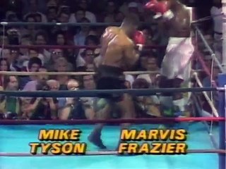 Tyson vs Frazier - 1st Round Knockout