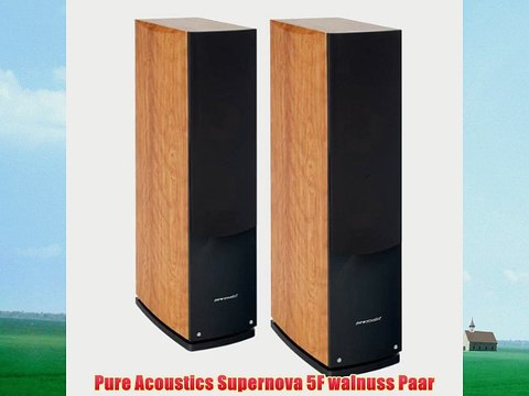 Pure Acoustics Supernova 5F walnuss Paar