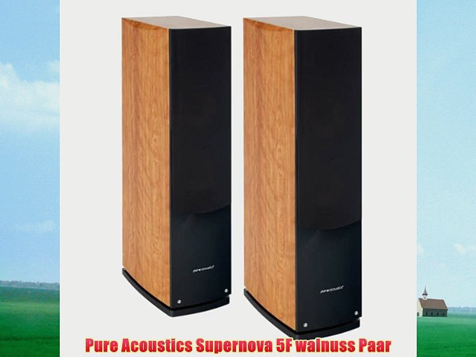 Pure Acoustics Supernova 5F walnuss Paar