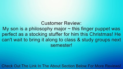 S�ren Aabye Kierkegaard Finger Puppet Magnet Review