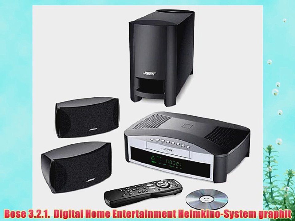 Bose 3.2.1.  Digital Home Entertainment Heimkino-System graphit
