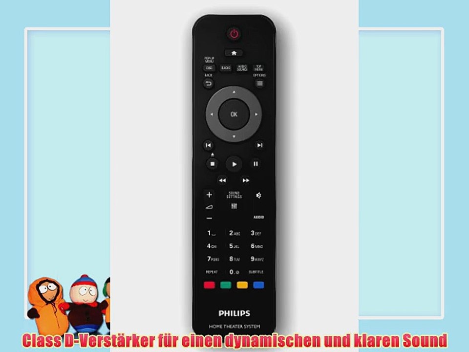 Philips HTS3231/12 2.1 Blu-ray Heimkino-System (HDMI Upscaler 1080p 3D Ready DivX-zertifiziert