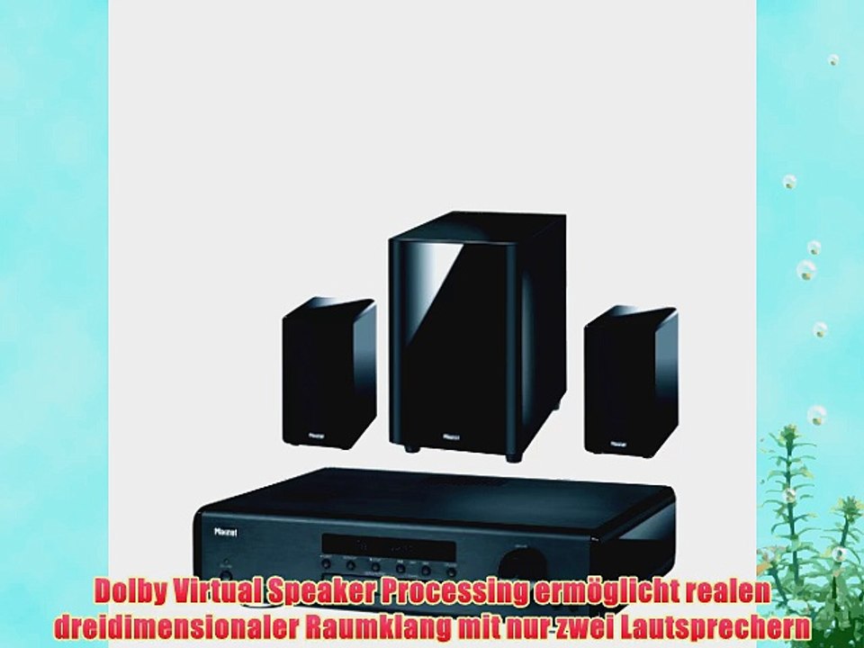 Magnat VC2 Heimkinosystem schwarz