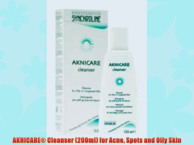 AKNICARE? Cleanser (200ml) for Acne Spots and Oily Skin