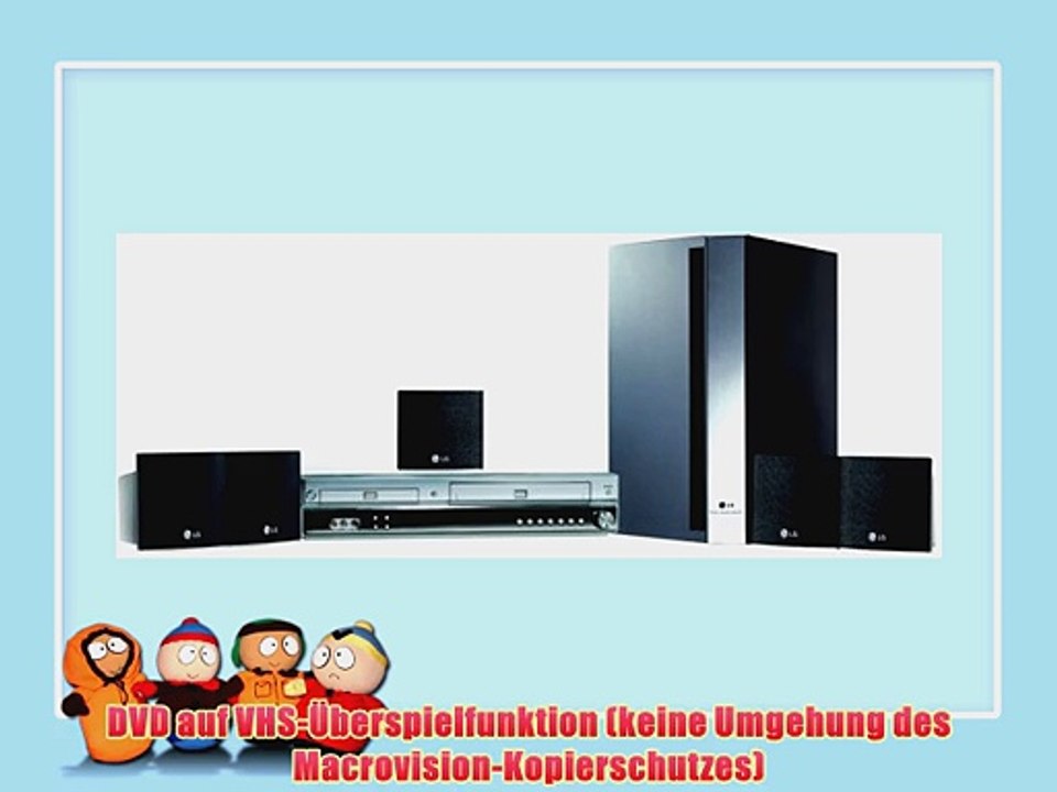 LG LH C 360 SE Heimkino-System schwarz/silber