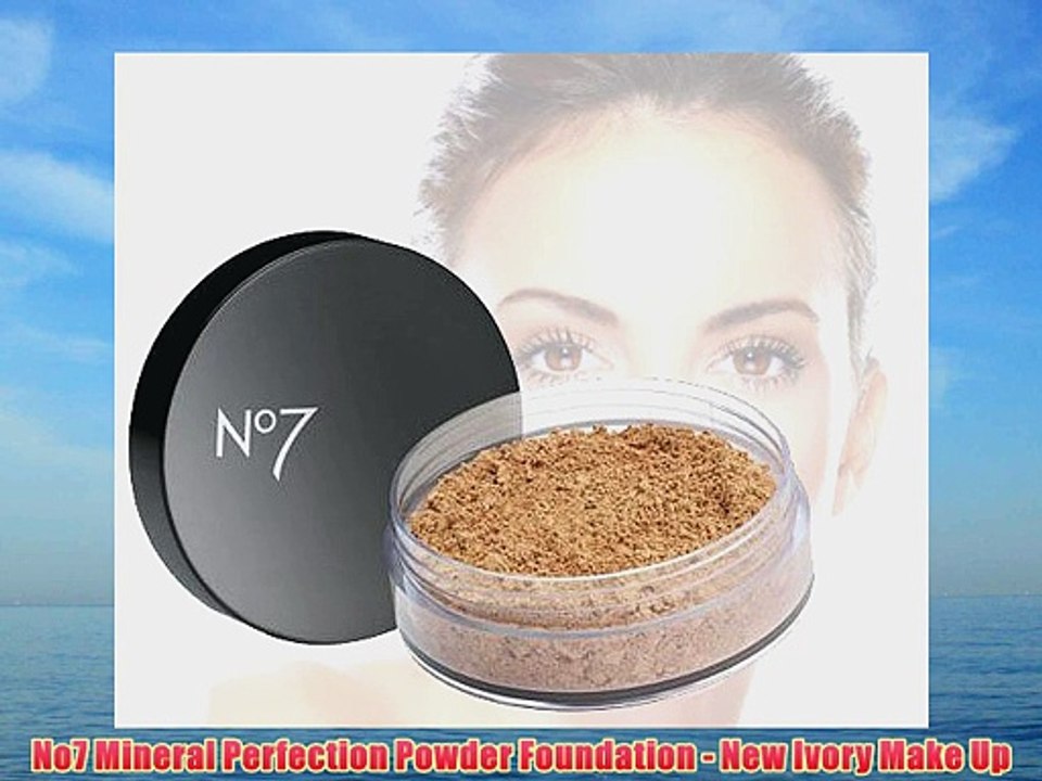 No7 Mineral Perfection Powder Foundation - New Ivory Make Up