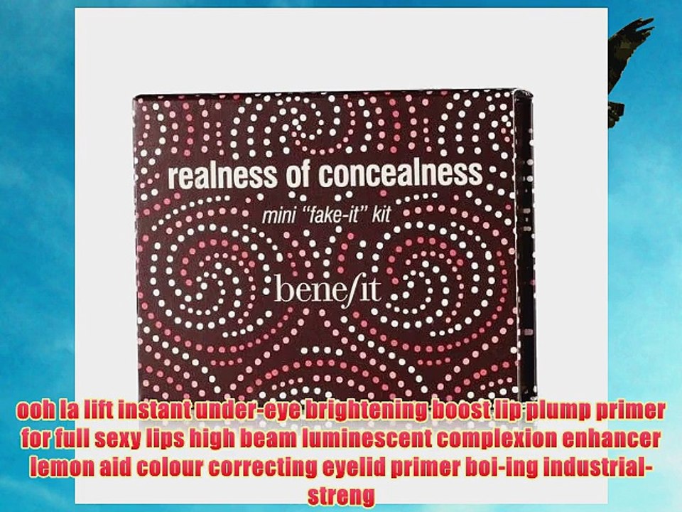 BENEFIT COSMETICS Realness Of Concealness Mirrored Portable MINI fake-it kit