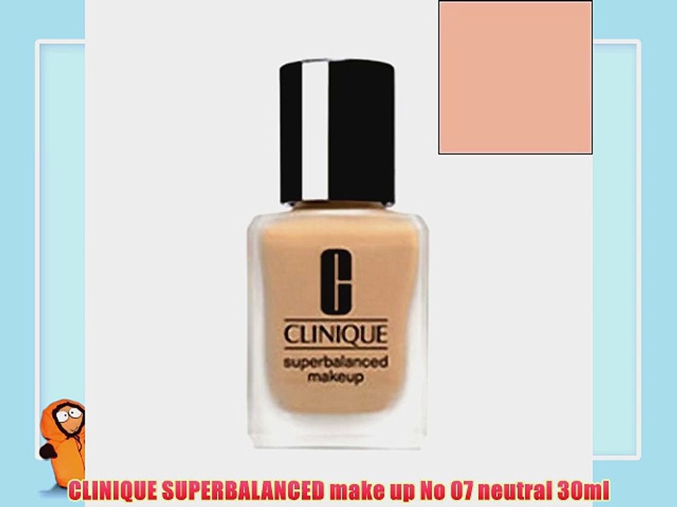 CLINIQUE SUPERBALANCED make up No 07 neutral 30ml
