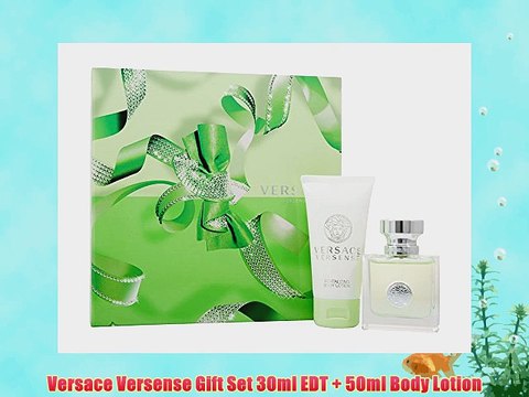 Versace Versense Gift Set 30ml EDT 50ml Body Lotion