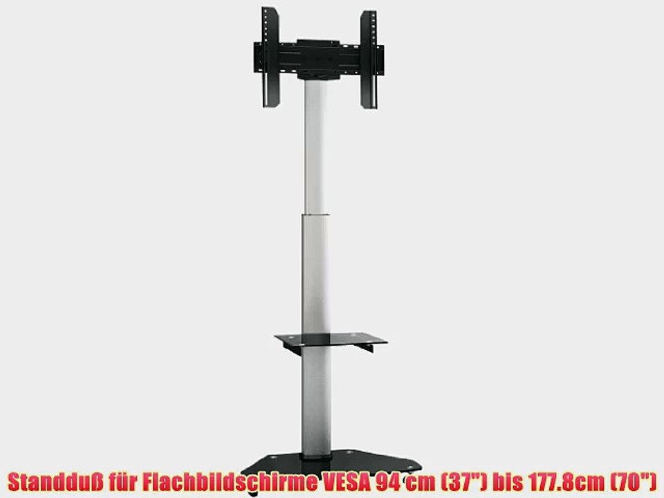 My Wall HP1DL Standfu? f?r Flachbildschirm (bis 1778 cm (70 Zoll) drehbar 90 degree) silber