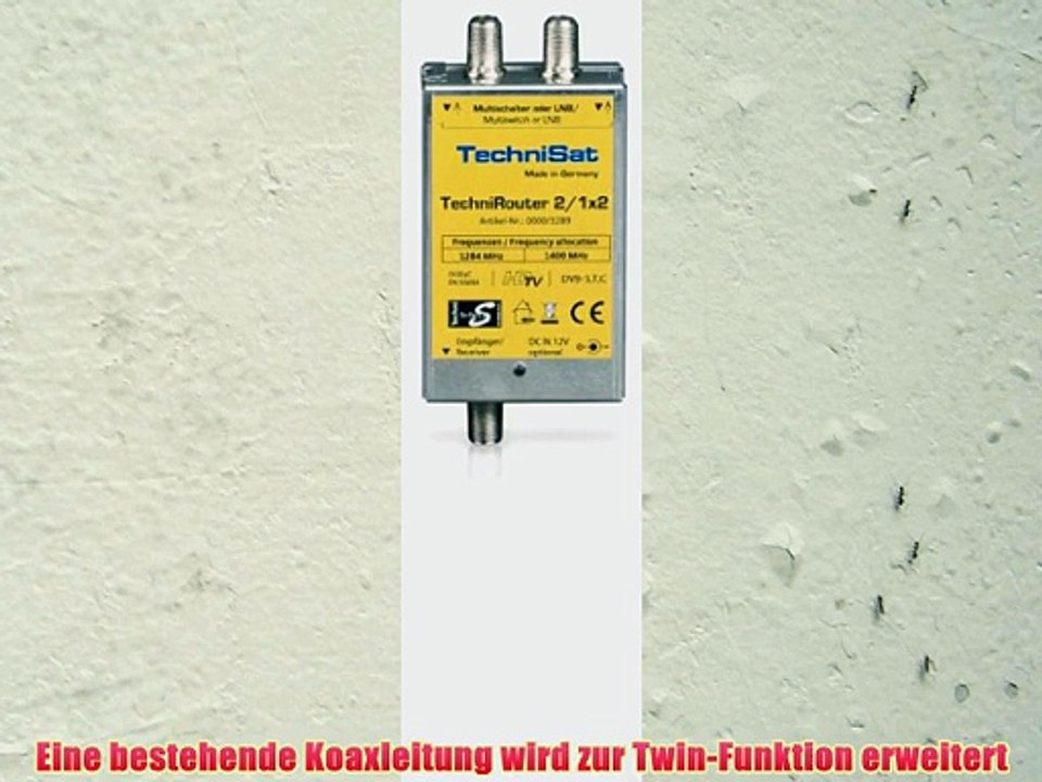 TechniSat TechniRouter Mini 2/1x2