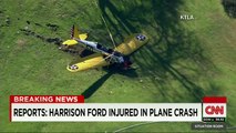 Harrison Ford Plane Crash - Actor Seriously Injured -  VIDEO