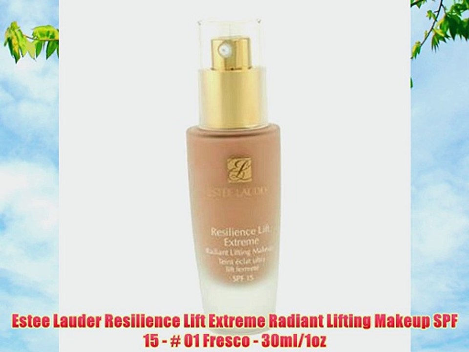 Estee Lauder Resilience Lift Extreme Radiant Lifting Makeup SPF 15 - # 01 Fresco - 30ml/1oz