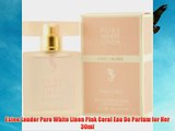 Estee Lauder Pure White Linen Pink Coral Eau De Parfum for Her 30ml