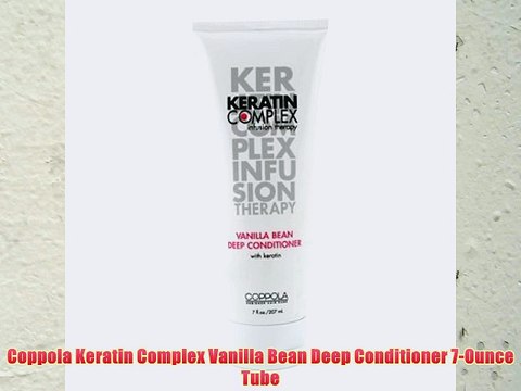 Coppola Keratin Complex Vanilla Bean Deep Conditioner 7-Ounce Tube