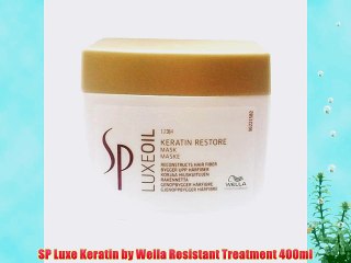 SP Luxe Keratin by Wella Resistant Treatment 400ml