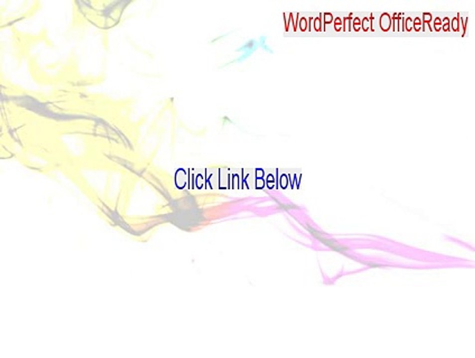 WordPerfect OfficeReady Full Download [Free Download 2015]
