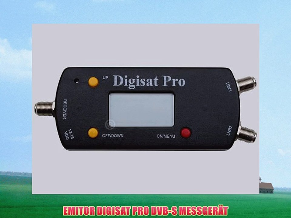 EMITOR DIGISAT PRO DVB-S MESSGER?T