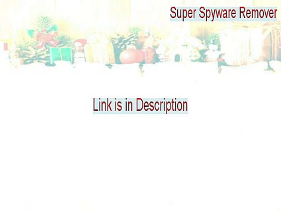 Super Spyware Remover Full Download [Instant Download]