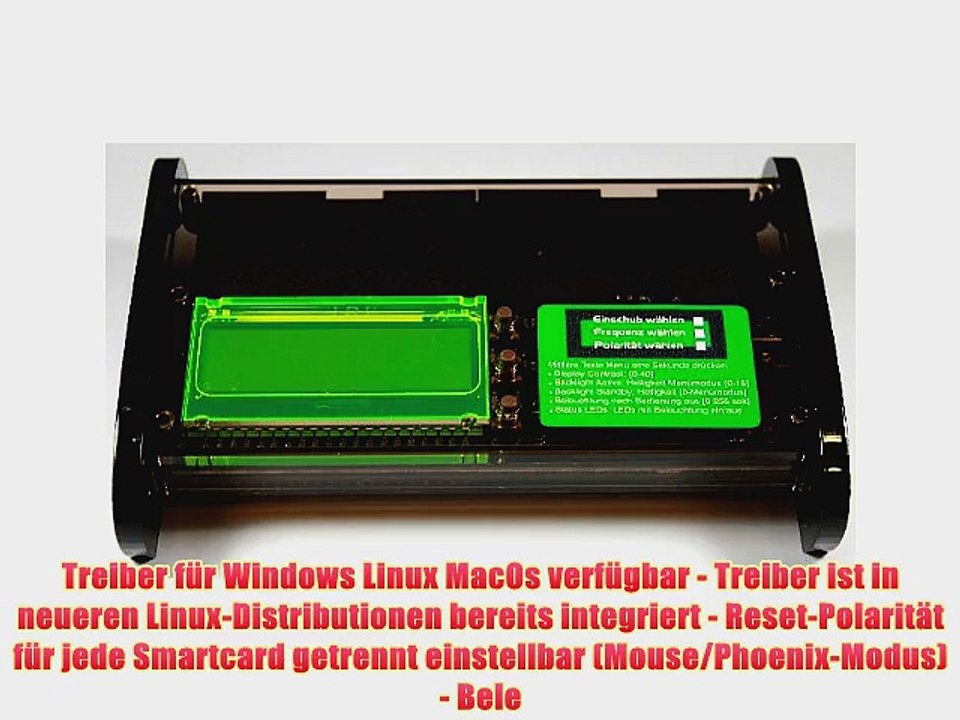 Quad Mouse - Multi 4-Fach Cardreader Linux Receiver via USB