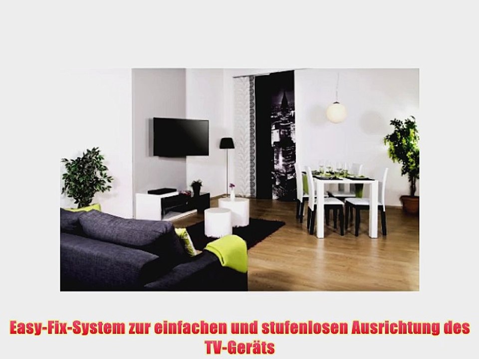 Hama 118620 TV Wandhalterung Fullmotion XL 94-165cm (37 - 65 Zoll) VESA 600x500 max. 35 kg